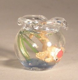 Fish Bowl w/Fish by Pat Richmond