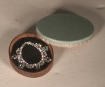 Necklace #5 in Leather Presentation Box by Ursula Stumer