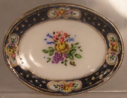 Caroline Oval Platter by Christopher Whitford