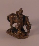 Frontier Women w/Horse by Olszewski
