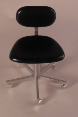 Desk/Worker Chair Black by Delph