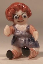 Sitting Raggedy Ann by Pat Boldt