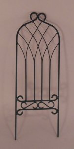 Garden Wrought Iron Trellis #3 by Hans Meier