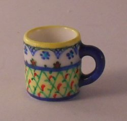 Polish Pattern Martyna Coffee Mug by Christopher Whitford