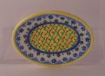Polish Pattern Martyna Oval Tray by Christopher Whitford