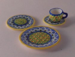 Polish Pattern Martyna Place Setting by Christopher Whitford
