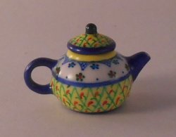 Polish Pattern Martyna Teapot by Christopher Whitford