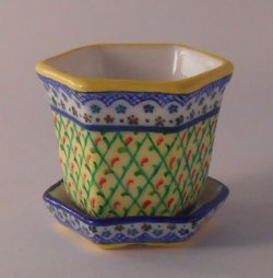 Polish Pattern Martyna Flower Pot Large by Christopher Whitford