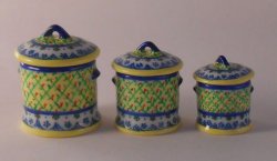Polish Pattern Martyna Canister Set by Christopher Whitford