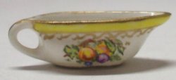 Spanish Fruit Gravey Boat by Christopher Whitford