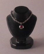 Platinum w/Ruby Necklace by Schindler