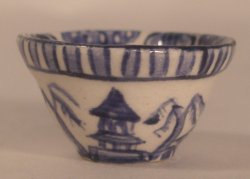 Blue & White Bowl by Sally Meekins