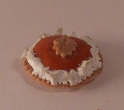 Autumn Leaf Pumpkin Pie #A