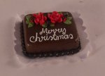 Merry Christmas Cake K2319 by Paris Miniature/Emmaman&Miniman