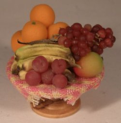 Fruit on Pedistal Stand #8 by Richard Johnson