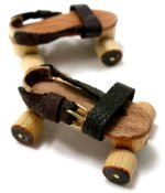 Wooden Roller Skates by Nantasy Fantasy Wooden Roller Skates by Nantasy Fantasy