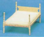 Colonial 4PostDblBedKit/Unfin by Houseworks Colonial 4PostDblBedKit/Unfin by Houseworks