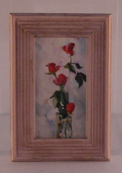 Framed Print #6 Red Rose by Paola Ojeda