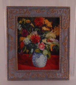 Framed Print #1 Flower Bouquet by Paola Ojeda