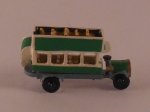 Double Decker Bus Green by Minnie Maria