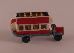 Double Decker Bus Red by Minnie Maria