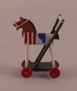 Horse Pull Toy #2 by Minnie Maria