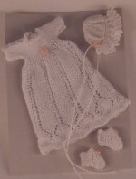 Christening Dress Set White by A Touch of the Class