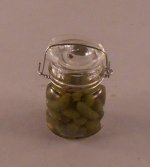 Pickles in Glass Jar by Yesenia Slater
