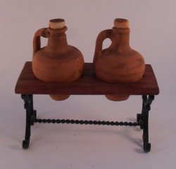 Two Jars on Stand by Almendralejo