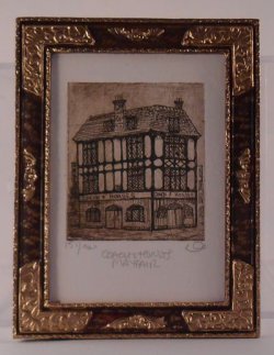 Mayfair Etching by Dorothy Griffiths by Paola Ojeda