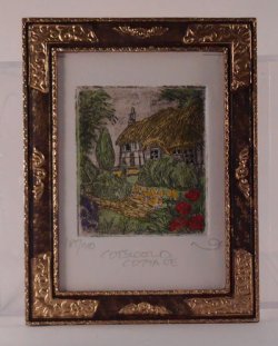 Etching by Dorothy Griffiths by Paola Ojeda