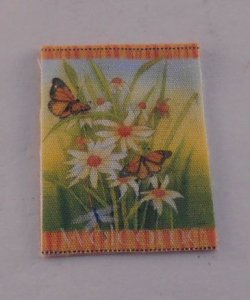 Garden Flag Butterfly #21 by Janet Nowicki