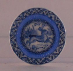 Spode Inspired Wildlife Plate #1 by Christopher Whitford