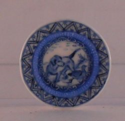 Spode Inspired Wildlife Plate #2 by Christopher Whitford