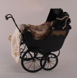 Baby in Buggy by Nelly Noorew