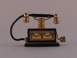 French Phone Black by Brooke Tucker