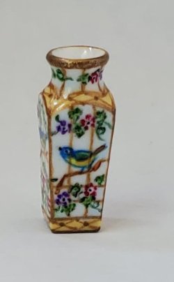 Voliere Square Vase by Christopher Whitford