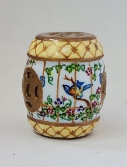 Voliere Garden Seat by Christopher Whitford