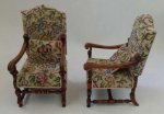 17th Chair in Petitepoint by Tarbena Alan Barnes