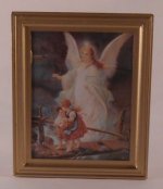 Guardian Angel Framed Print by Jacqueline's