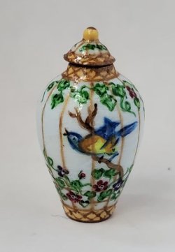 Voliere Limited Edition Temple Jar #1 by Christopher Whitford