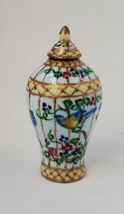 Voliere Limited Edition Temple Jar #2 by Christopher Whitford