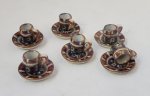 Old Imari Demitasse Cups set of 2 by Christopher Whitford
