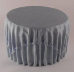 Skirted Table #7 by Lorraine Scuderi