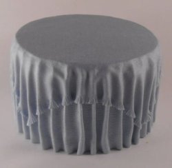Skirted Table #7 by Lorraine Scuderi