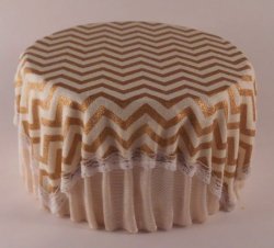 Skirted Table #9 by Lorraine Scuderi