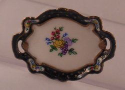 Caroline Scalloped Platter by Christopher Whitford