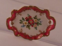 Palace Bouquet Handled Tray by Christopher Whitford