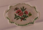 "Portmeirion"Botanical Pink Handled Tray by Christopher Whitford