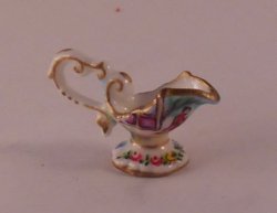 Famille Rose Gravey Boat by Christopher Whitford